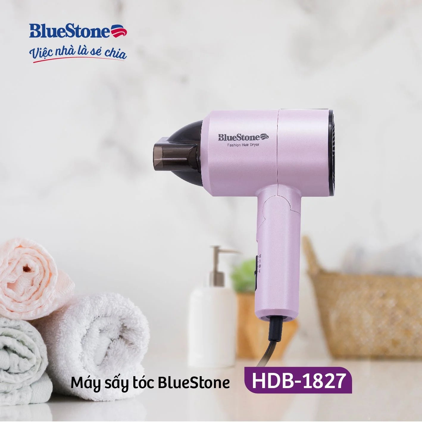 Máy Sấy Tóc BlueStone HDB-1827 1100W Máy Sấy Tóc BlueStone HDB-1827 1100W